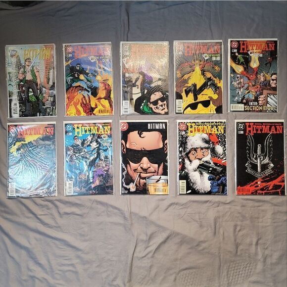 Hitman Comic Book Lot: 10-Issues, DC Series by Garth Ennis & John McCrea - Picture 1 of 11